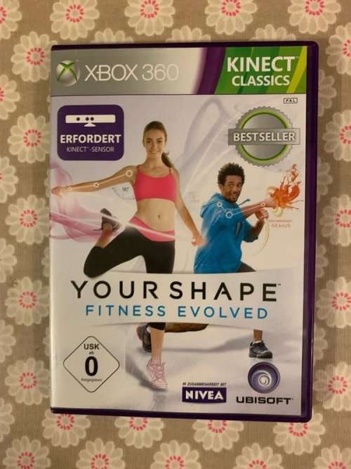 YOUR SHAPE FITNESS EVOLVED CLASSICS  Xbox 360 - ( Kinect Sensor Req. ) Good condition !!