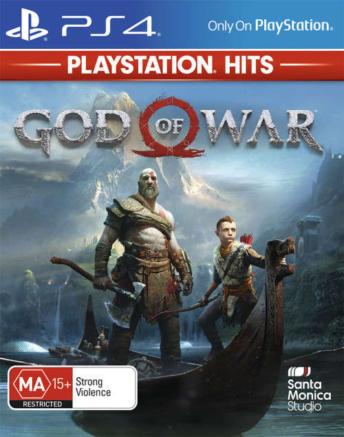 GOD OF WAR  PLAYSTATION HITS    (PS4)   -  Good condition !!!   -   SAME DAY SHIPPING !!!