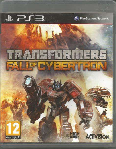 TRANSFORMERS FALL OF CYBERTRON  (PS3)  - Mint condition /  Re - Sealed  -   SAME DAY SHIPPING !!!