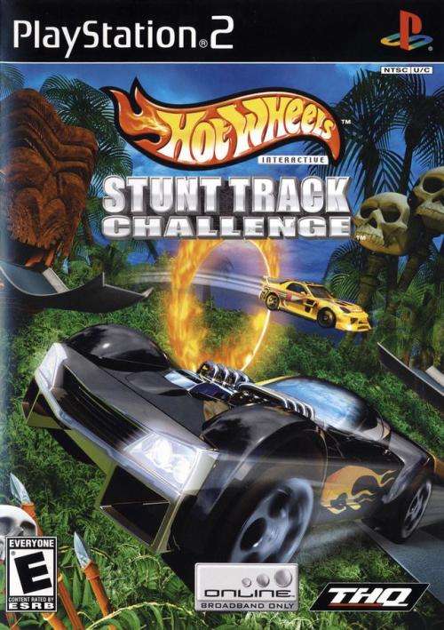 HOT WHEELS STUNT TRACK CHALLENGE     (PS2)  -  Good condition !!!  - SAME DAY SHIPPING !!!