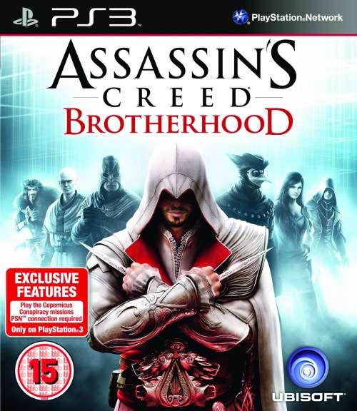 ASSASSINS CREED BROTHERHOOD    (PS3)  -   Mint condition / Re - Sealed  -  SAME DAY SHIPPING