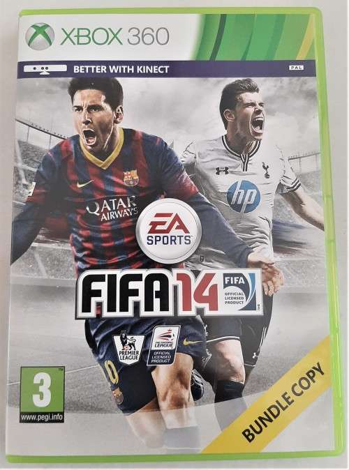 FIFA 14 BUNDLE COPY    (Xbox 360) - Good condition !! - SAME DAY SHIPPING !!!
