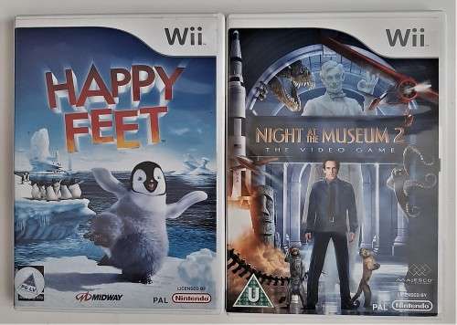 WII 2 X MIX KIDDIES GAME  WII BUNDLE  - Good  condition !! -  SAME DAY SHIPPING !!!