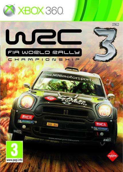 WRC FIA WORLD RALLY CHAMPIONSHIP 3  (XBOX 360) - Mint condition / Re -Sealed -SAME DAY SHIPPING