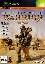 FULL SPECTRUM WARRIOR    (  Xbox  )  -  Good condition !!!  -  SAME DAY SHIPPING !!!