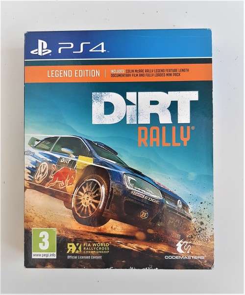 DIRT RALLY LEGEND EDITION   (PS4)  -   Good condition !!!   - SAME DAY SHIPPING !!!