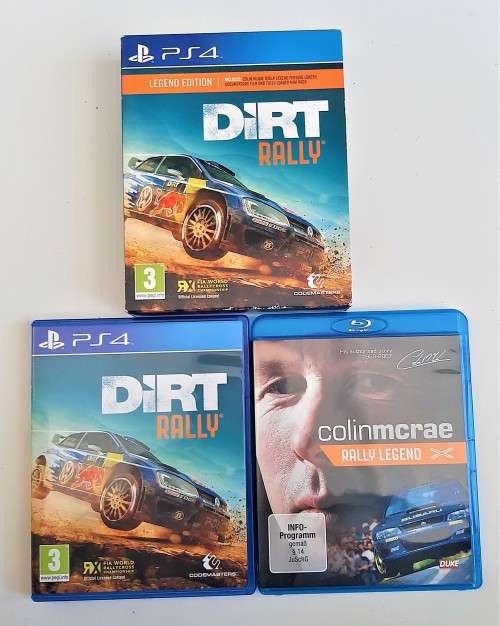 DIRT RALLY LEGEND EDITION   (PS4)  -   Good condition !!!   - SAME DAY SHIPPING !!!