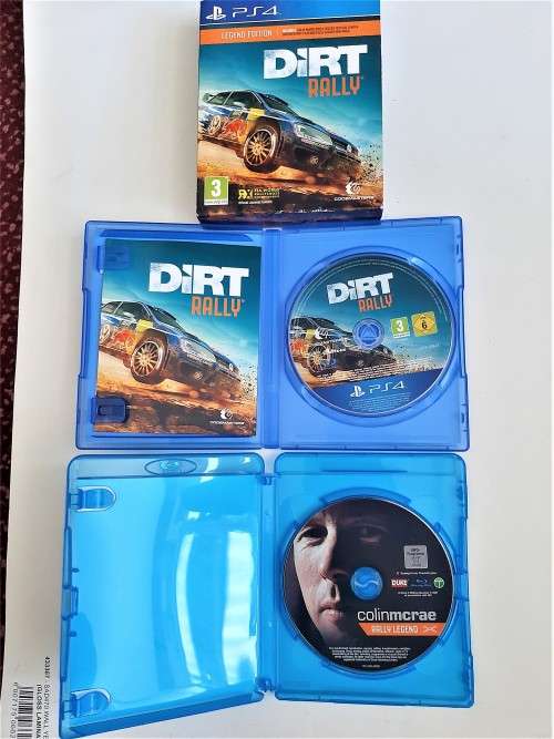 DIRT RALLY LEGEND EDITION   (PS4)  -   Good condition !!!   - SAME DAY SHIPPING !!!