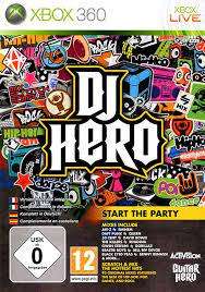 DJ  HERO       (Xbox 360)  -  Good condition !!!  -    SAME DAY SHIPPING   !!!