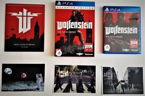 WOLFENSTEIN THE NEW ORDER OCCUPIED EDITION   ( PS4 )  - Good condition !!