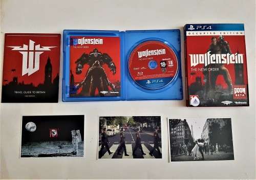WOLFENSTEIN THE NEW ORDER OCCUPIED EDITION   ( PS4 )  - Good condition !!