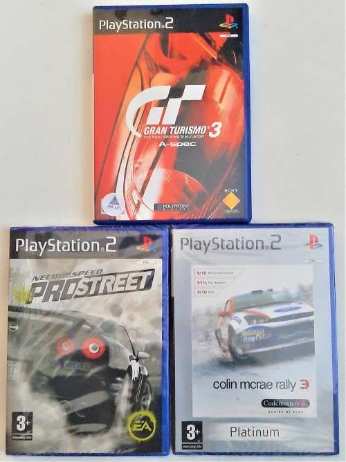 PS2   GAME  BUNDLE RACING -  ( 3 GAMES ) -  Good condition !!!   -    SAME DAY SHIPPING !!!