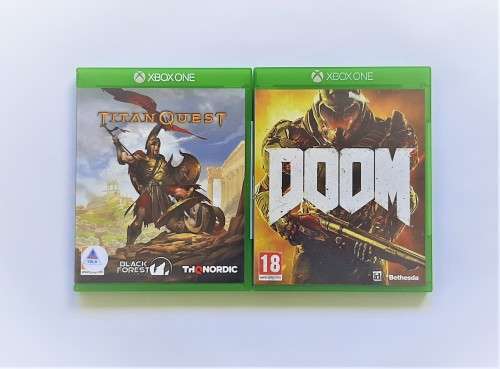 (Xbox One)  2 GAME MIX BUNDLE  DEAL  XBOX ONE  -   Good condition !!-  SAME DAY SHIPPING !!