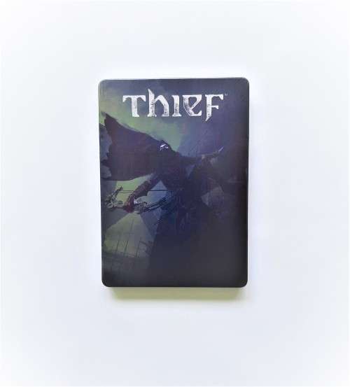 THIEF LIMITED EDITION METAL CASE WITH BONUS BANK HEIST MISSION   (Xbox 360)  -  Good condition !!