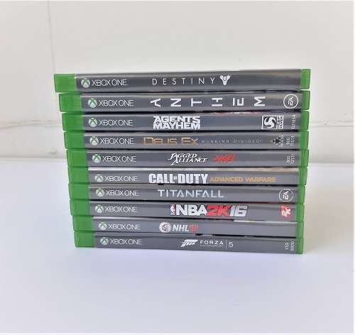XBOX ONE 10 GAMES BULK  SALE   -     Very  Good Condition  !!!   - `` WHOLESALE PRICES ```
