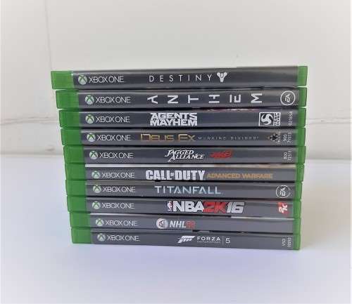 XBOX ONE 10 GAMES BULK  SALE   -     Very  Good Condition  !!!   - `` WHOLESALE PRICES ```