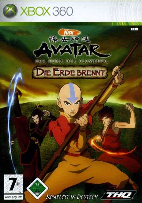 Avatar The Legend of Aang the Burning Earth Xbox 360