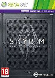 THE ELDER SCROLLS LEGENDARY EDITION   (Xbox 360)  -  Good condition !!!  -  SAME DAY SHIPPING