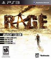 RAGE  ANARCHY  EDITION  (PS3)  -  NEW & FACTORY SEALED - SAME DAY SHIPPING !!!!