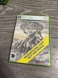 TWO WORLDS  PROMOTIONAL COPY     Xbox 360   -    Good condition !! - SAME DAY SHIPPING !!