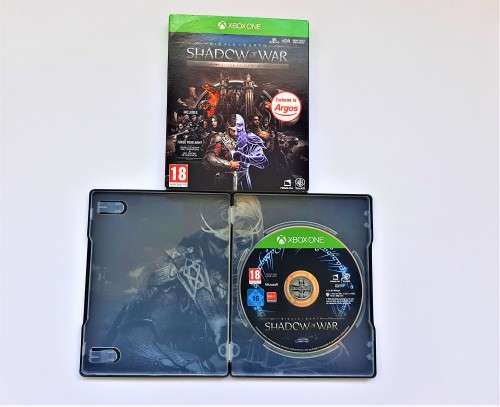 MIDDLE EARTH  SHADOW OF WAR SILVERTON EDITION  (Xbox One)  - Good condition !!  -  SAME DAY SHIPPING
