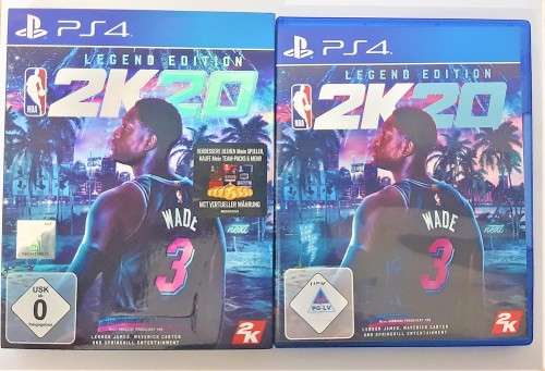 NBA2K20 LEGEND EDITION  (PS4)   -   Good condition !!!!  -  ( still in cardboard sleeve cover )