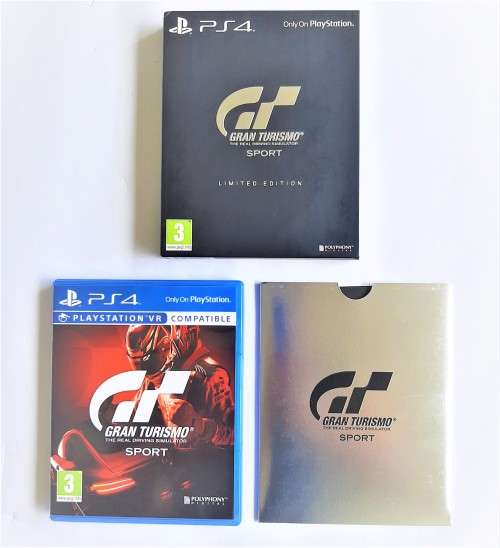 GRAN TURISMO SPORT LIMITED EDITION  (PS4)   -  Good condition !!!  -   SAME DAY SHIPPING !!!