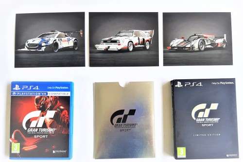 GRAN TURISMO SPORT LIMITED EDITION  (PS4)   -  Good condition !!!  -   SAME DAY SHIPPING !!!