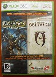 Bioshock & The Elder Scroll IV Oblivion    Xbox 360