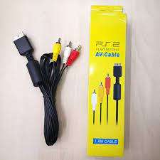 PS2 / PS3  AV CABLE 1.8 M    -  NEW  !!!      -      SAME DAY SHIPPING !!!