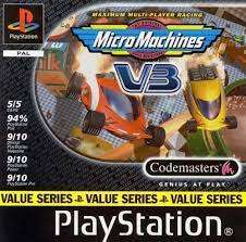 MICROMACHINES V3 VALUE SERIES     (PS1)   -     SAME DAY SHIPPING   -  `Please read description `