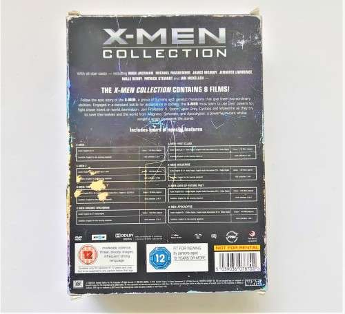 X - MEN COLLECTION      DVD    -     Good condition !!!  -  SAME DAY SHIPPING !!!