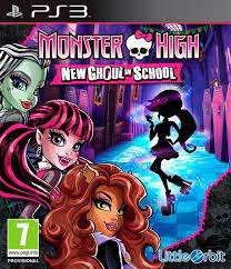 MONSTER HIGH NEW GHOUL IN SCHOOL        (PS3)   -  Good condition !!!    -    SAME DAY SHIPPING !!!!
