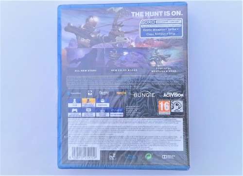 DESTINY 2 FORSAKEN LEGENDARY COLLECTION LIMITED EDITION BONUS CONTENT - NEW & SEALED    (PS4)   -