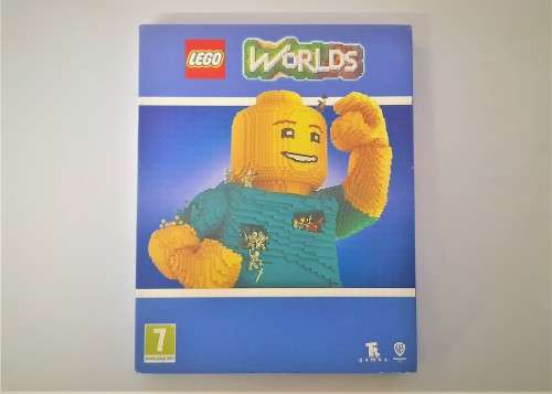 LEGO WORLDS    (PS4)  -  Good condition !!!  -  SAME DAY SHIPPING !!!! - IN SLEEVE CARDBOARD