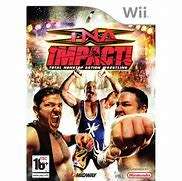 TNA IMPACT TOTAL NONSTOP ACTION WRESTLING     (Wii)    -   Good condition !!!