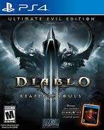 DIABLO REAPER SOULS ULTIMATE EVIL EDITION  (PS4)  -   Good condition !!!   -  NTSC GAME