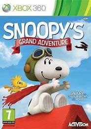 SNOOPY GRAND ADVENTURE    (Xbox 360)   -    Good condition !!!  -   SAME DAY SHIPPING !!!