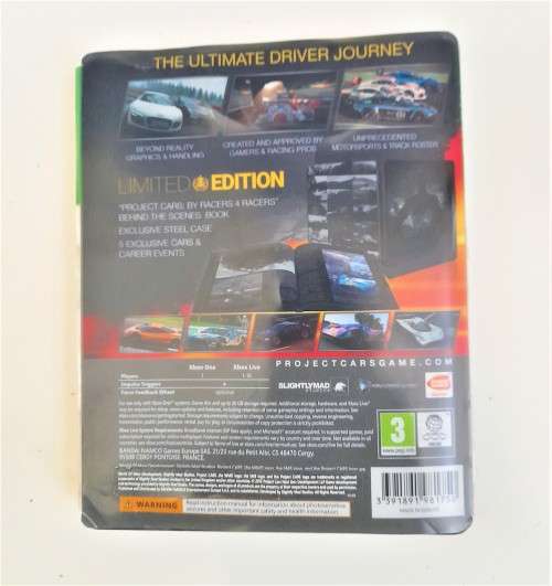 PROJECT CARS  LIMITED EDITION    (Xbox One)