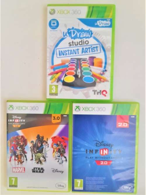 XBOX 360 BUNDLE 3 X MIX GAME COMBO ( XBOX 360)    -    Good condition!! - DEAL 908
