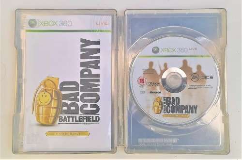 Battlefield Bad Company Steel Book     Xbox 360