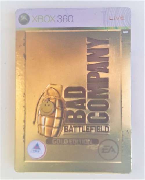 Battlefield Bad Company Steel Book     Xbox 360
