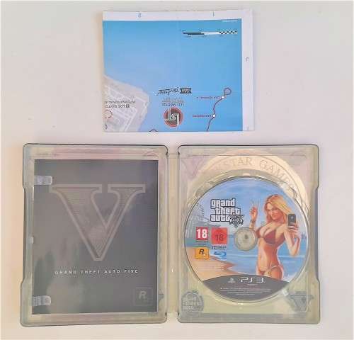 Grant Theft Auto V Steelbook  PS3