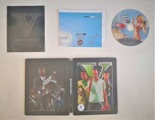 Grant Theft Auto V Steelbook  PS3