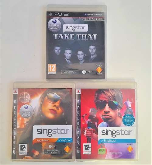 PS3 MIX SINGSTAR COMBO   (PS3)  -  Good condition !!!  -  SAME DAY SHIPPING !!! DEAL 213