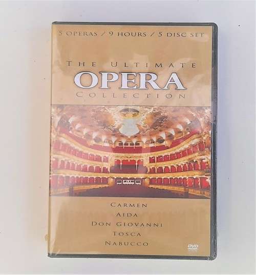 THE ULTIMATE OPERA COLLECTION  DVD  -  NEW & SEALED   -  SAME DAY SHIPPING !!!
