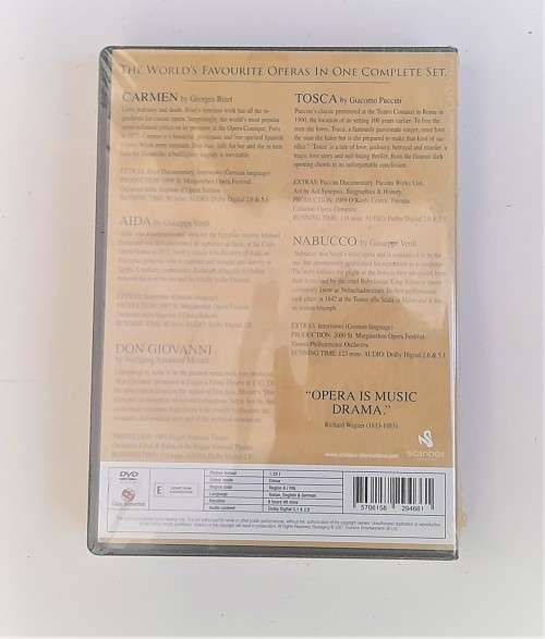 THE ULTIMATE OPERA COLLECTION  DVD  -  NEW & SEALED   -  SAME DAY SHIPPING !!!