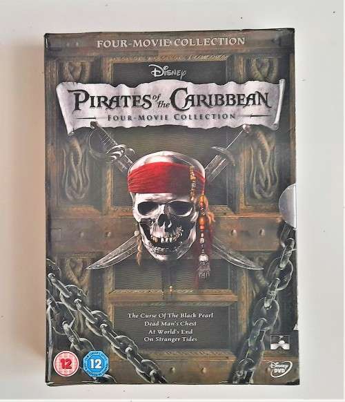 Pirates of the Caribbean Four Movie Collection  DVD
