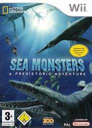 SEA MONSTER A PREHISTORIC ADVENTURE    (Wii)    -    Good condition !!!  -  SAME DAY SHIPPING !!!