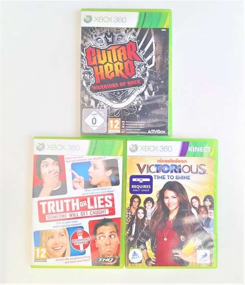 XBOX 360   3 X GAME MIX BUNDLE - Good condition!! -   SAME DAY SHIPPING !!! DEAL 937
